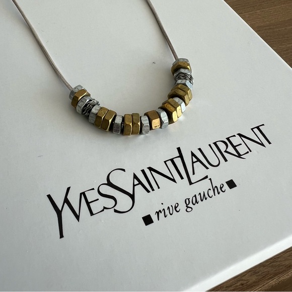 Yves Saint Laurent Jewelry - YSL • Nuts and Bolts Hardware Necklace